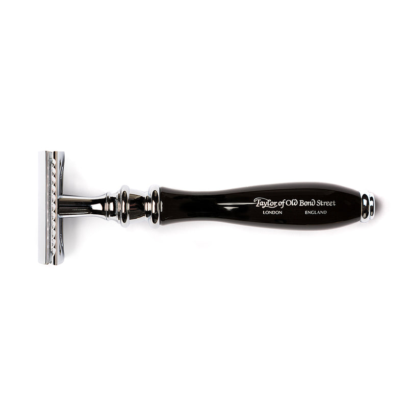 Taylor of Old Bond Street Victorian Safety Razor, Black